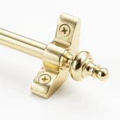 Palace Series - Stair Rods, SA-2001 Smooth Polished Brass