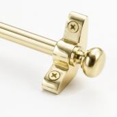 Palace Series - Stair Rods, SA-2001 Smooth Polished Brass